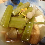 いしもん - 若ごぼうと厚揚げ煮
