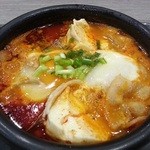 明洞食堂 - スンドゥブラーメン（中辛）