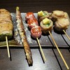 博多野菜巻き串焼き ここにこんね