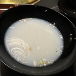 焼肉 小倉さつき - 40時間炊き出した牛骨スープ