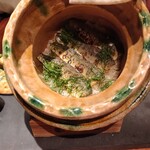 池下 成る - アユの炊き込みご飯