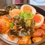 乾杯酒場 アホウどり - 焼き鳥丼(ぽんじり追加オリジナルver.