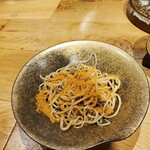 天蕎麦や 月を忘れてゐた - 