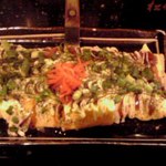 Okonomiyaki Monjaya Kiteppanyaki Yamuyamu - 豚平焼き ５４６円也