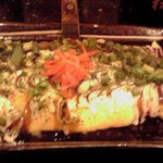 Okonomiyaki Monjaya Kiteppanyaki Yamuyamu - 豚平焼き ５４６円也