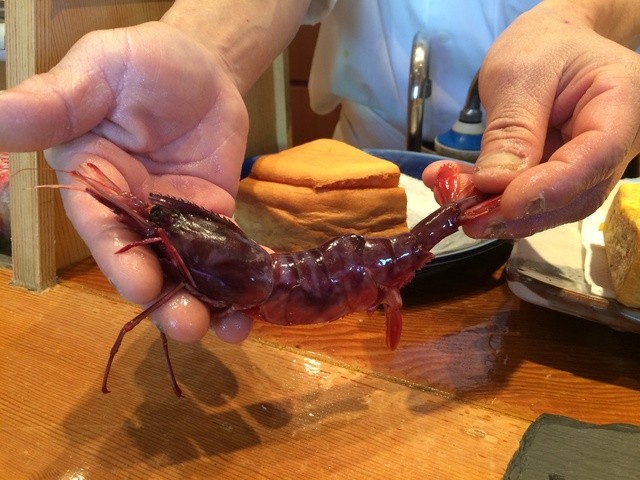 旬の極上素材を堪能 閖上の赤貝 ぶどう海老 By ここだ 亀喜寿司 かめきずし 本塩釜 寿司 食べログ