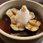 寺方蕎麦 長浦 - 茄子の揚げ出し