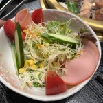 焼肉さくら - 野菜サラダ