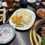 焼肉さくら - 野菜焼き