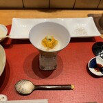 天ぷら もっこす - ウニの一口丼