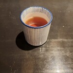 KATO'S DINING & BAR - 温かいほうじ茶です。