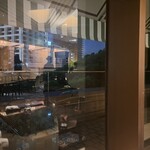 KATO'S DINING & BAR - 席から撮影した赤坂見附の夜景です。