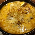 鷹流 - カレーつけ麺 つけ汁アップ！