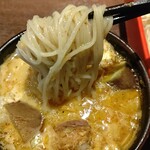 鷹流 - カレーつけ麺 麺リフト！