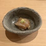 すし処 睦月 - 三河湾のヒラメ漬け