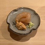 すし処 睦月 - 甘えび、えびの味噌