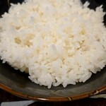 うなぎ 魚政 - ご飯