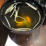 うなぎ 魚政 - 肝吸い