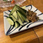 海の幸 鯛や - もろきゅう