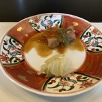 ほうとう 佐五兵衛 - ローストポークの夏みかんソース添え