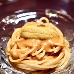 ファイ - 塩水ウニの冷製フェデリーニ