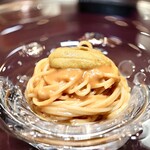 ファイ - 塩水ウニの冷製フェデリーニ