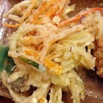 本格手打 いわしや - (料理)かきあげ