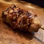 焼き鳥 陀らく - この肉厚は間違いない！