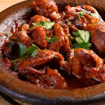 イイダコのトマト煮込み　サンタルチア風