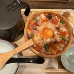 築地魚河岸 虎杖 - 海鮮ひつま飯@1,950円