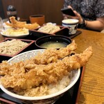 海老の大きい店 そば処 砂場 - 