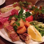 トラットリア ダ・テレーサ - 【2014年3月】前菜の盛り合わせ