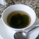 サービスで出して頂いたスープ