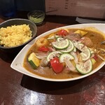 タンドールバル カマルプール 木場店 - これが冷やしカレー