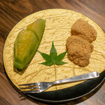 黒毛和牛ヘレ肉専門店 炭火焼肉 りきちゃん - 琥珀堂のわらび餅 メロン