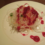 ぽわぶる - スープの次に配膳されたサラダ、美しい