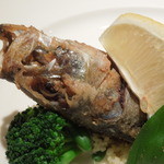 ぽわぶる - 真イワシの頭もパリパリいただきました