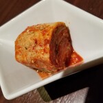 焼肉 河陽 - 追加で白菜キムチ