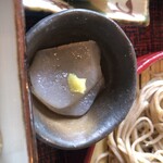 蕎麦処 みかわ - 刺身こんにゃく