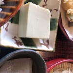 蕎麦処 みかわ - 枝豆豆腐