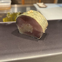 鮨 にっこ - おまかせ１２０００円。鯖棒寿司。京都の百名店に迫るくらい美味しかったです（╹◡╹）（╹◡╹）