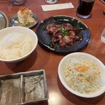 焼肉レストランひがしやま - ひがしやまセット＋ポテトサラダ