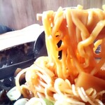 らーめん 巖窟王 - 手もみ麺。