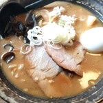 らーめん 巖窟王 - 焼き醤油らーめん(￥900)。