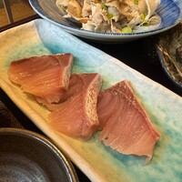 ぎんざ 阿吽 - 天然ブリの刺身