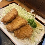 とん㐂 - ヒレカツ3枚