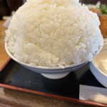 とん㐂 - ご飯大盛り