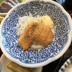 旬菜の味わい がら里 - 白身フライ