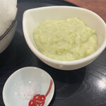 こひる庵 - 枝豆クリーム今日は冷え冷えでしたw