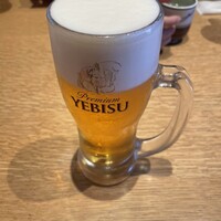ひつまぶし名古屋備長 丸ビル店 - 生ビール